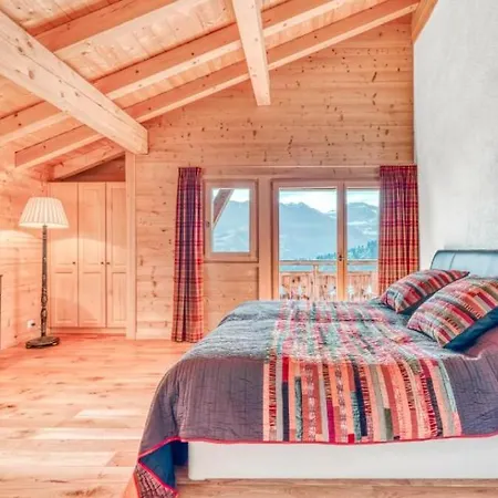 Villa Chalet Croseta Ski-in-out Traditioneller Aufenthalt Les Crosets